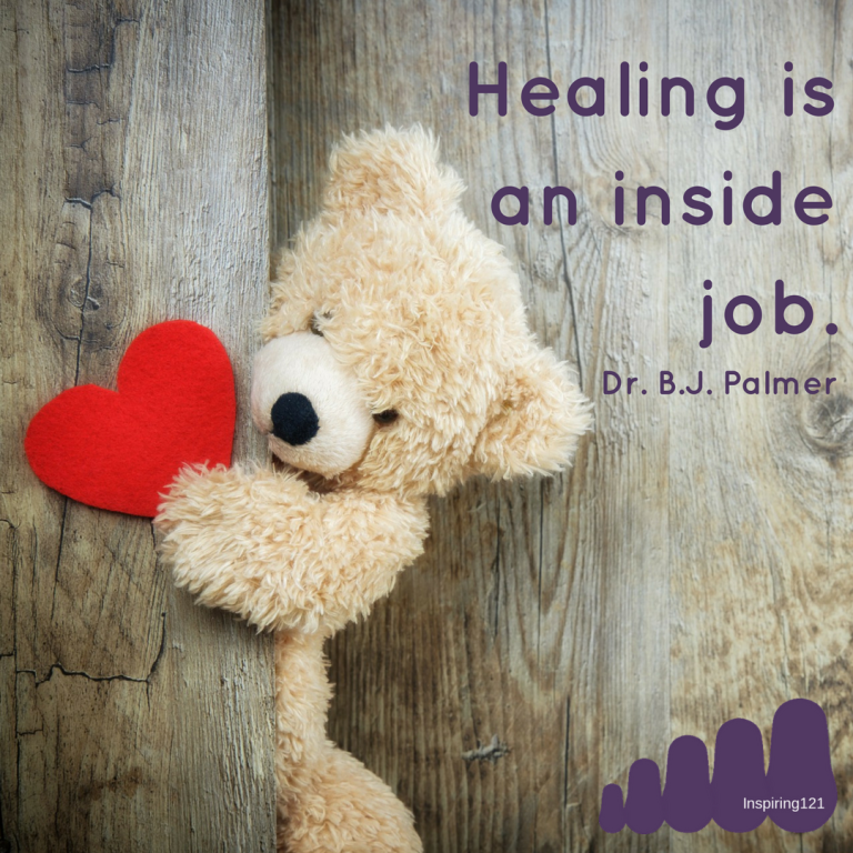 A teddy bear with a heart.