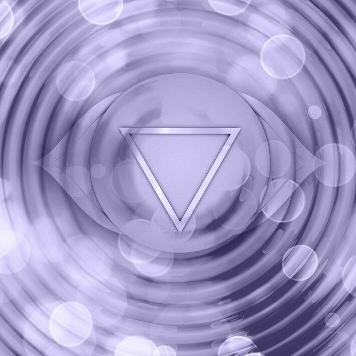Indigo Circlle Image - Indigo Chakra Graphic