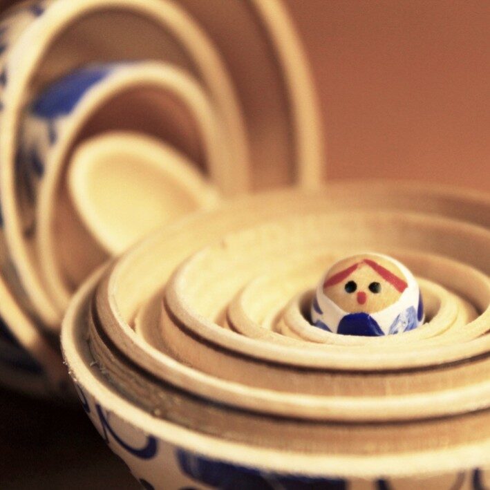 Nest of Russian Dolls inner child therapy