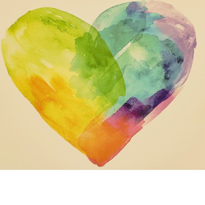 Multi Coloured Heart other therapies