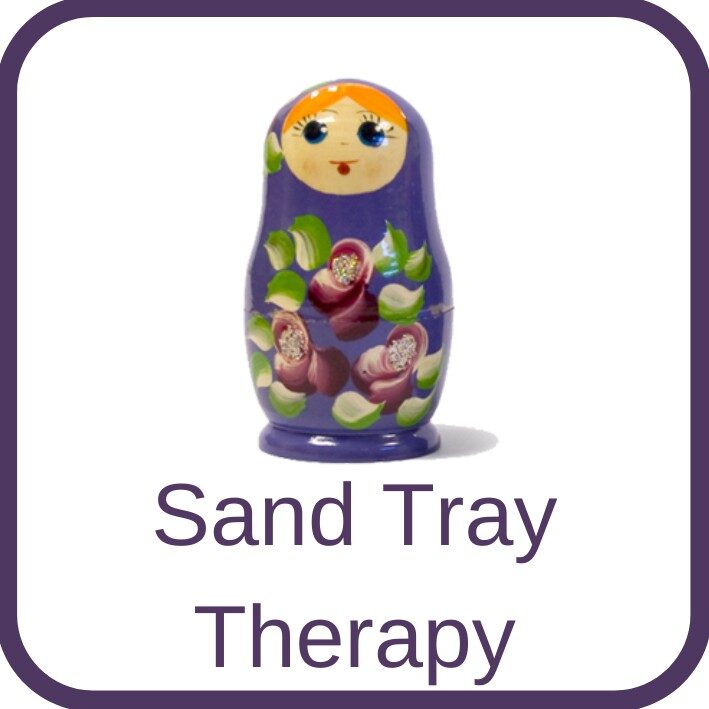 Russian Doll - Sand Tray Therapy Button services